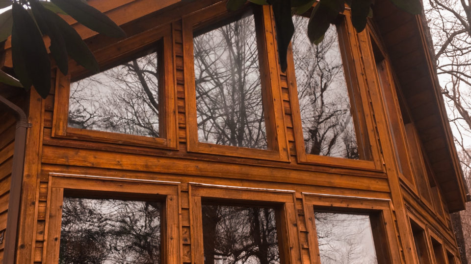 Two Bedroom with Cathedral Ceilings. Timber Cabin in Boone NC for Rent.
